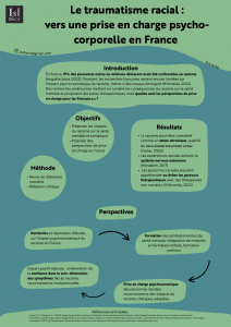 Lire la suite à propos de l’article Le traumatisme racial : vers une prise en charge psycho-corporelle en France 